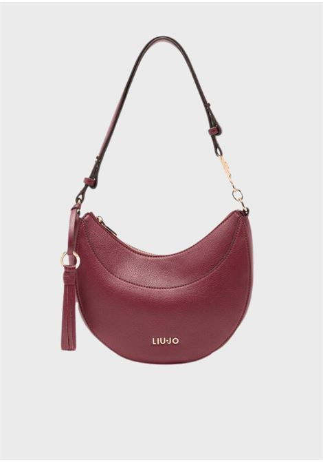 Borsa a spalla media con charm ROSSA Liu Jo | AF5251E005891726